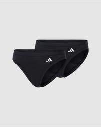 adidas Sportswear - 2 Pack Active Modal Comfort Bikini Brief Underwear