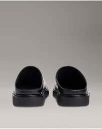 Calvin Klein - Square Leather Mules