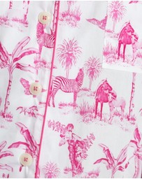 Sant And Abel - Women's Skydog Pink Night Shirt