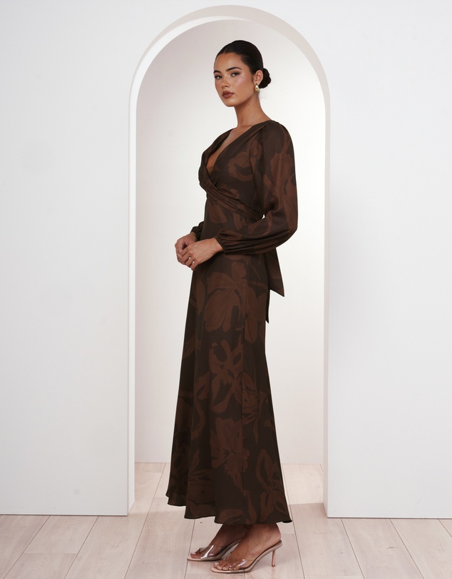 Pilgrim - Coco Wrap Front Maxi Dress