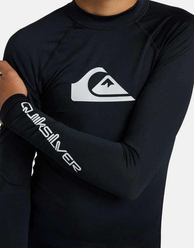Quiksilver - Boys 8 to 16 All Time Long Sleeve Rash Vest