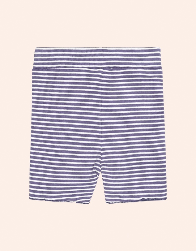 Huxbaby - Stripe Rib Bike Shorts - Babies-Teens