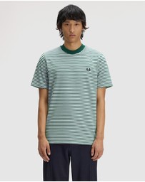 Fred Perry - Fine Stripe Heavy Weight T-Shirt