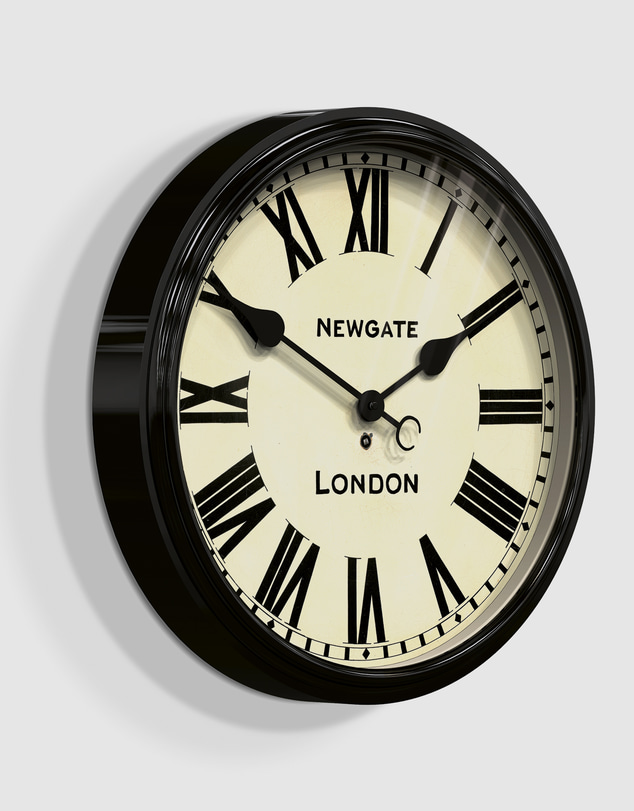 Newgate - Newgate Battersby Clock Black