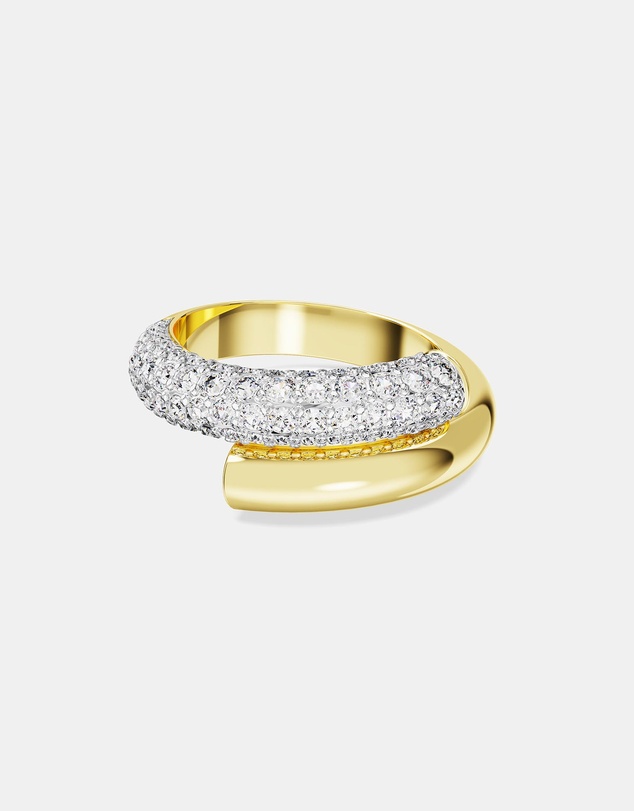 Swarovski - Dextera ring, White, Gold-tone plated