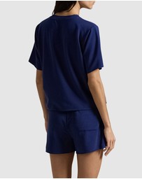 Polo Ralph Lauren - Club Terry Cotton Tee & Boxer Short Pyjama Set