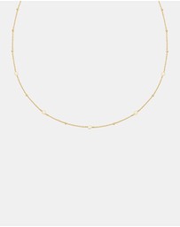 Ania Haie - Ania Haie Gold Disc Station Necklace