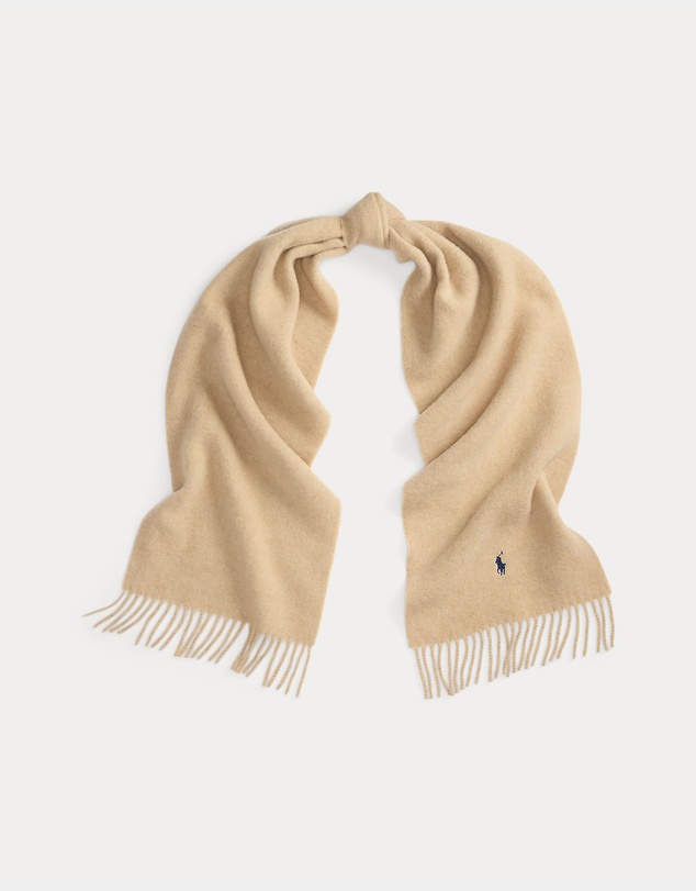 Polo Ralph Lauren - Fringe-Trim Wool Scarf
