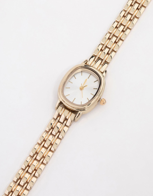 Lovisa - Small Gold Oval Watch