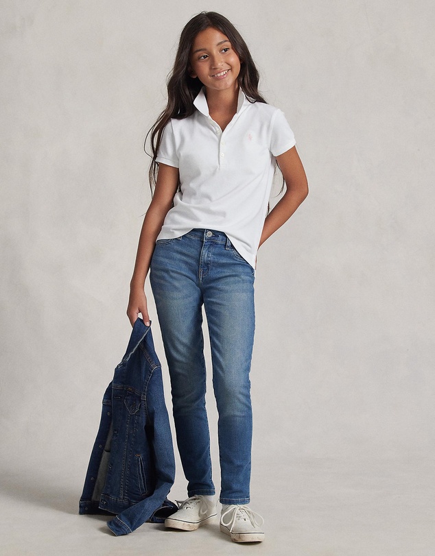Polo Ralph Lauren - The Iconic Exclusive - Stretch Cotton Mesh Polo Shirt - Kids