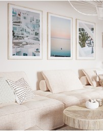 LEGGERA - Drifting in a Mykonos Sunset Print