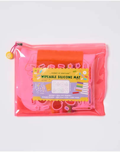 Journey Of Something - Wipeable Silicone Colouring Mat - Sweet As
