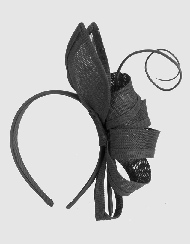 Max Alexander - Black Bow Fascinator