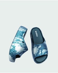 Melissa - Melissa Free Platform Slide Denim