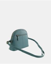 Pierre Cardin - Pierre Cardin Ladies Leather Sleek Crossbody Bag