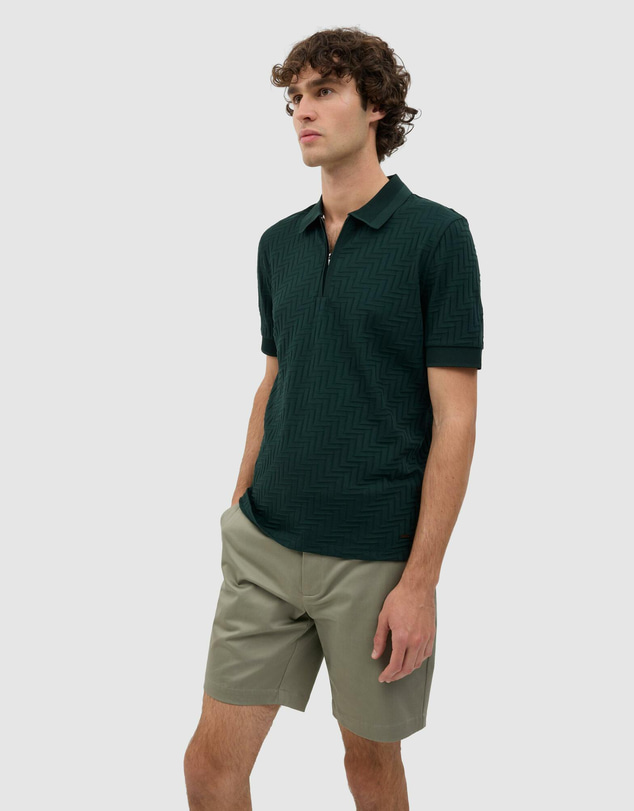 Politix - Lee Zip-up Polo