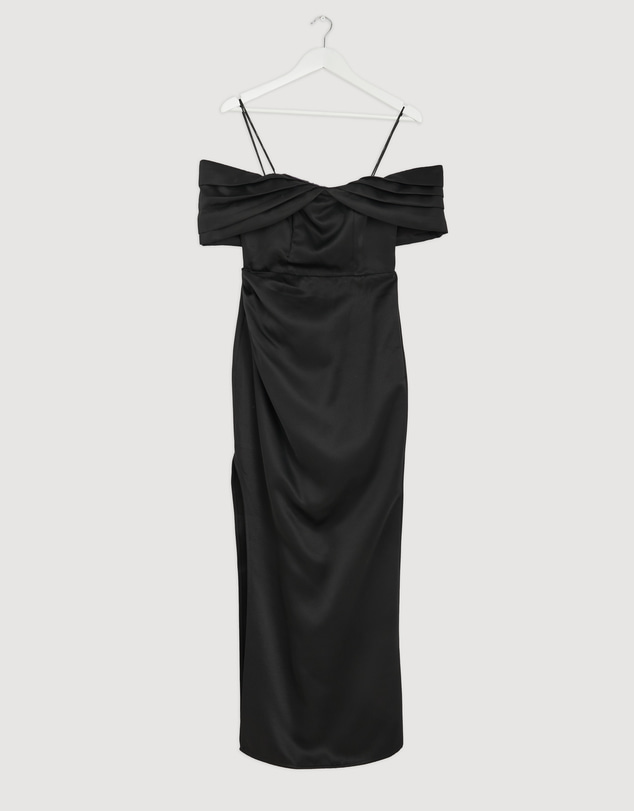 Revibe - Repaired Elliatt Manon Off The Shoulder Gown - AU 8
