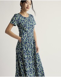 Seasalt - Seasalt Cornwall Blue S/S Veronica Dress