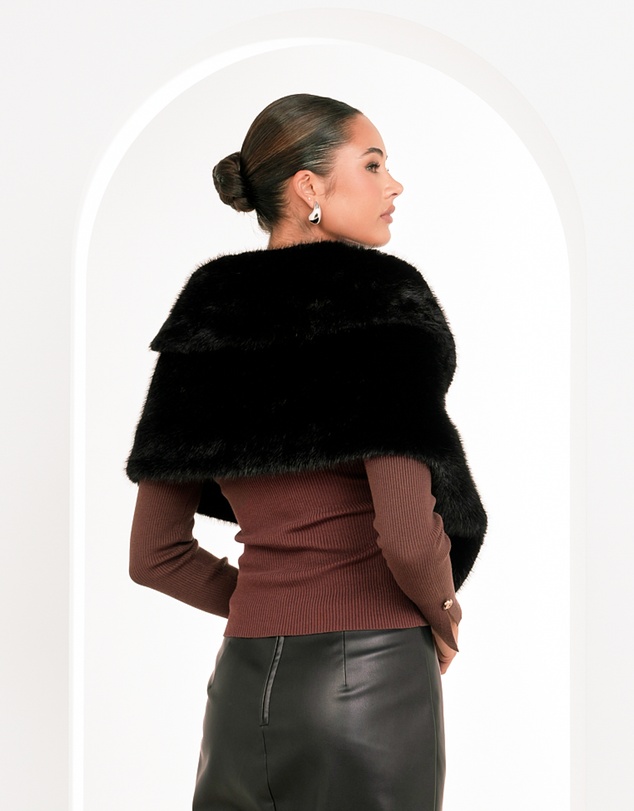 Pilgrim - Blakely Faux Fur Stole