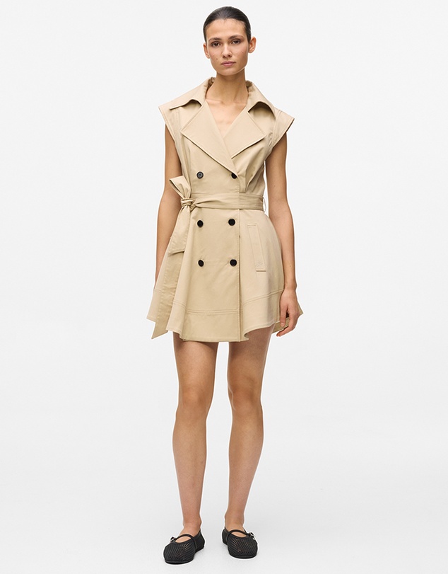 Karl Lagerfeld - Amber Valletta x KARL LAGERFELD Trench Dress