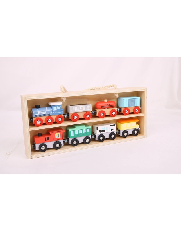 Bello - Train & Carriage Set