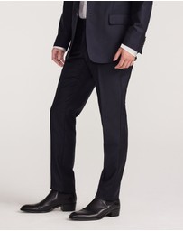Calibre - Extra Slim Wool Twill Pants Navy Dark