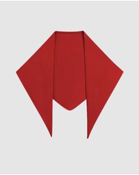 SILK MAGNOLIA - Cashmere Triangle Scarf