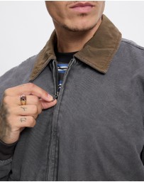 Rhythm - Washed Canvas Bomber Jacket