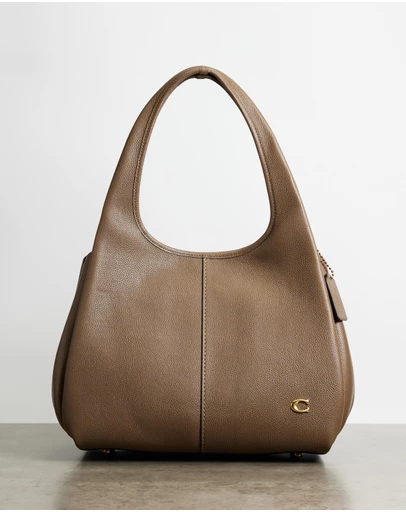 Coach - Polished Pebble Leather Lana Shoulder Bag