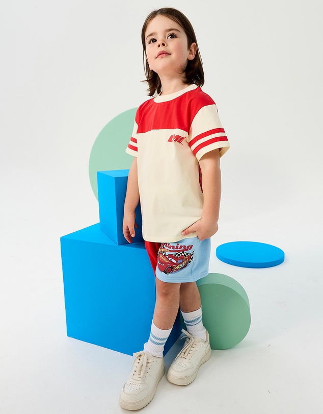 Rock Your Kid - Cars Print Shorts - Kids-Teens