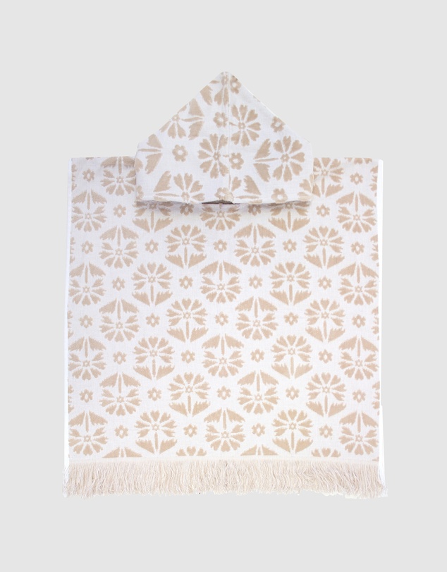 Bambury - Flora Kids Poncho Pebble