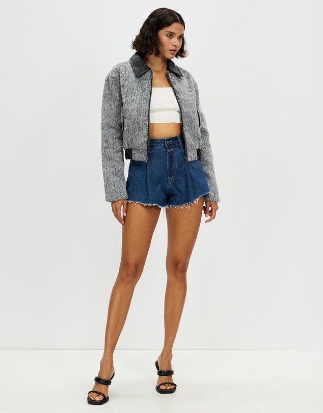 KAJA Clothing - Queenie High Waisted Ruffled Shorts