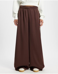 adidas Originals - Satin Wide Leg Track Pants