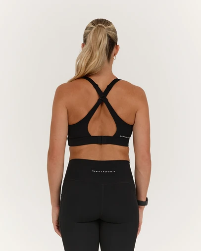 Muscle Republic - Sculpt Keyhole Back Bra