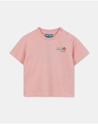 Kenzo Kids - Logo Flower Short Sleeve T-Shirt - Babies-Kids