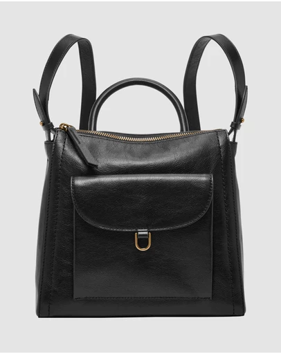 Fossil - Fossil Parker Black Backpack ZB1797001