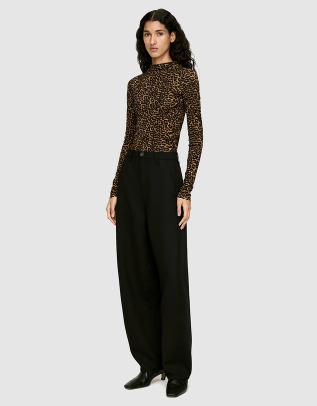 ARKET - Mock-Neck Jersey Top