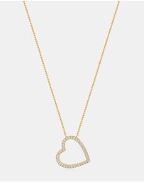 Ania Haie - Ania Haie Gold Heart Pendant Necklace