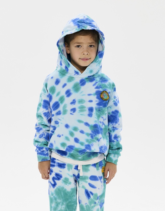 Rock Your Kid - Zilla Sk8 Tie Dye Ren Hoodie