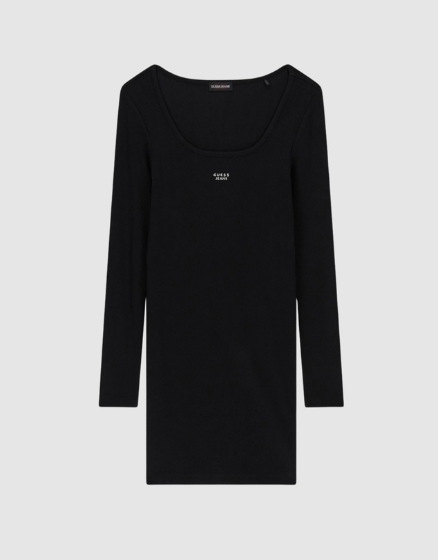 GUESS - GUESS JEANS Slim Rib Mini Dress