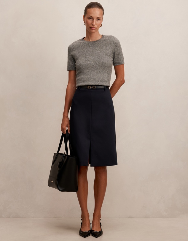 Forever New - Lucy Belted Pencil Skirt