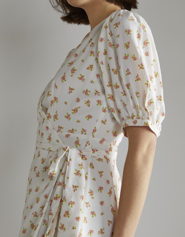Glamorous - Wrap Midi Dress