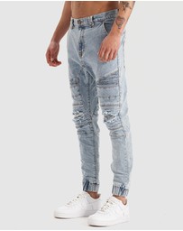 Nena & Pasadena - Viper Denim Joggers