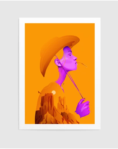 Olive et Oriel - Ardente by Ana Ariane Art Print