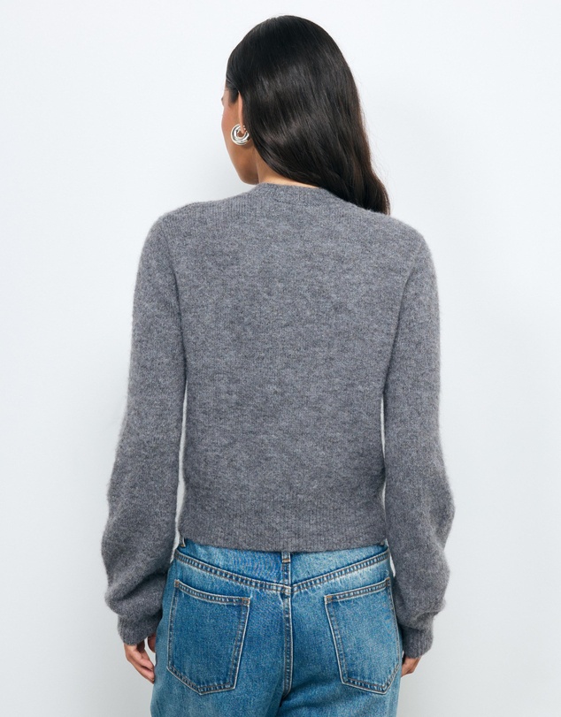AERE - Maely Knit Bomber Cardigan