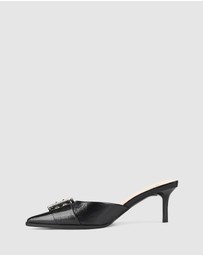 Verali - Sez Buckle Stiletto Mules
