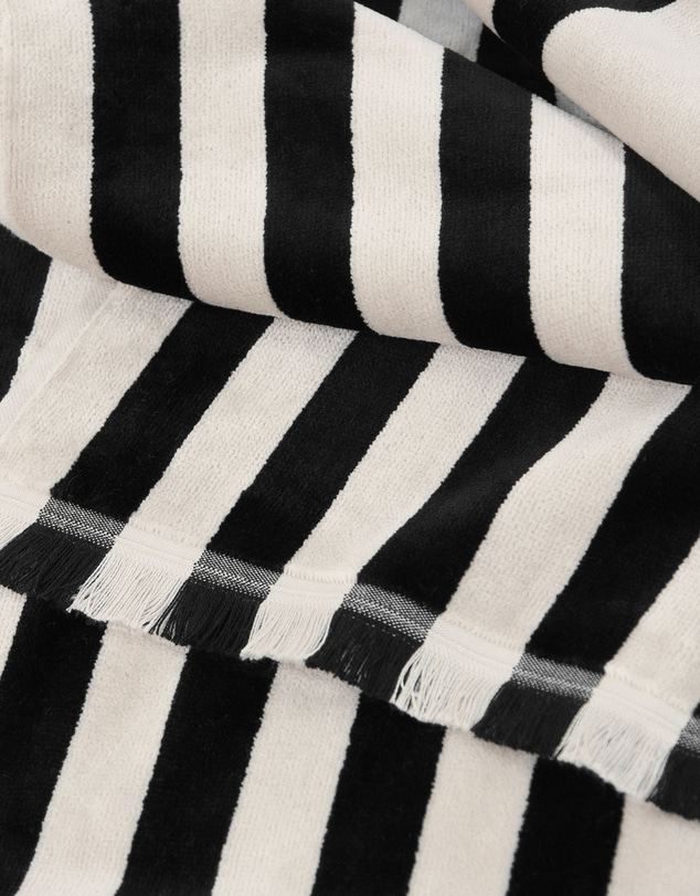 Aura Home - Palma Stripe Australian Cotton Bath Towel Set