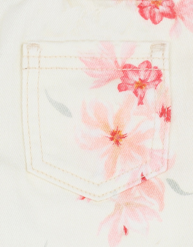 Bebe by Minihaha - Emmy Petal Pull On Jeans 3-7 Yrs