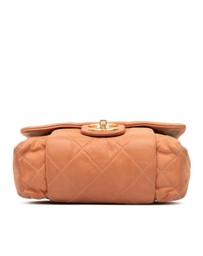 Pre-Loved by Azura Reborn - Pre-Loved Small Aged Calfskin Chic Quilt Flap