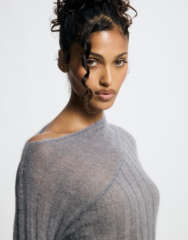 Lover - Seraphine Mohair Blend Sheer Jumper